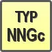 Piktogram - Typ: NNGc
